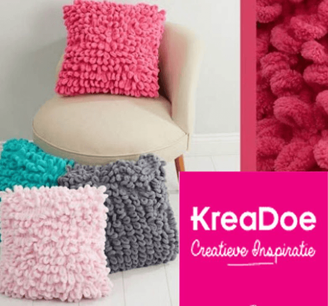 Workshop puffy fluffy kussen KreaDoe  