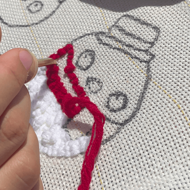 Kinderfeestje Punch Needle