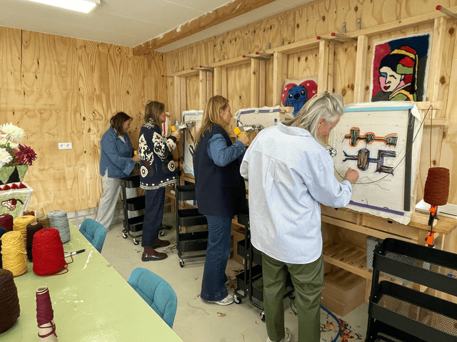 Workshop tuften maand november