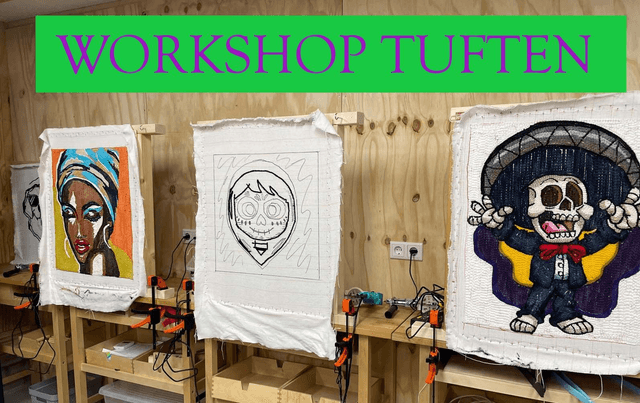 Workshop tuften maand november